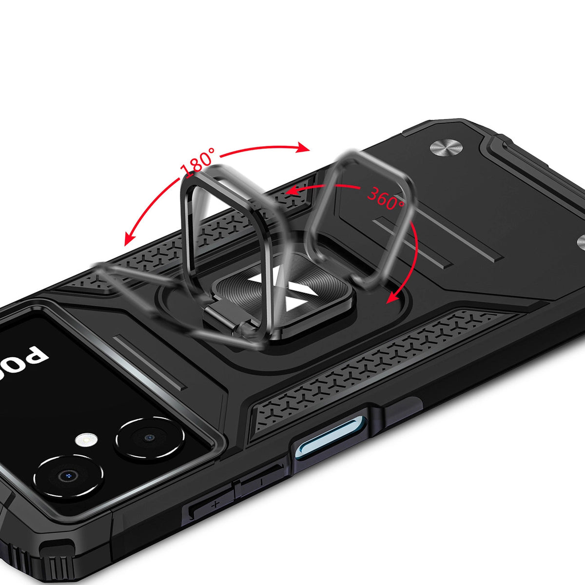 Wozinsky Ring Armor etui Samsung Galaxy A03 pancerny pokrowiec uchwyt