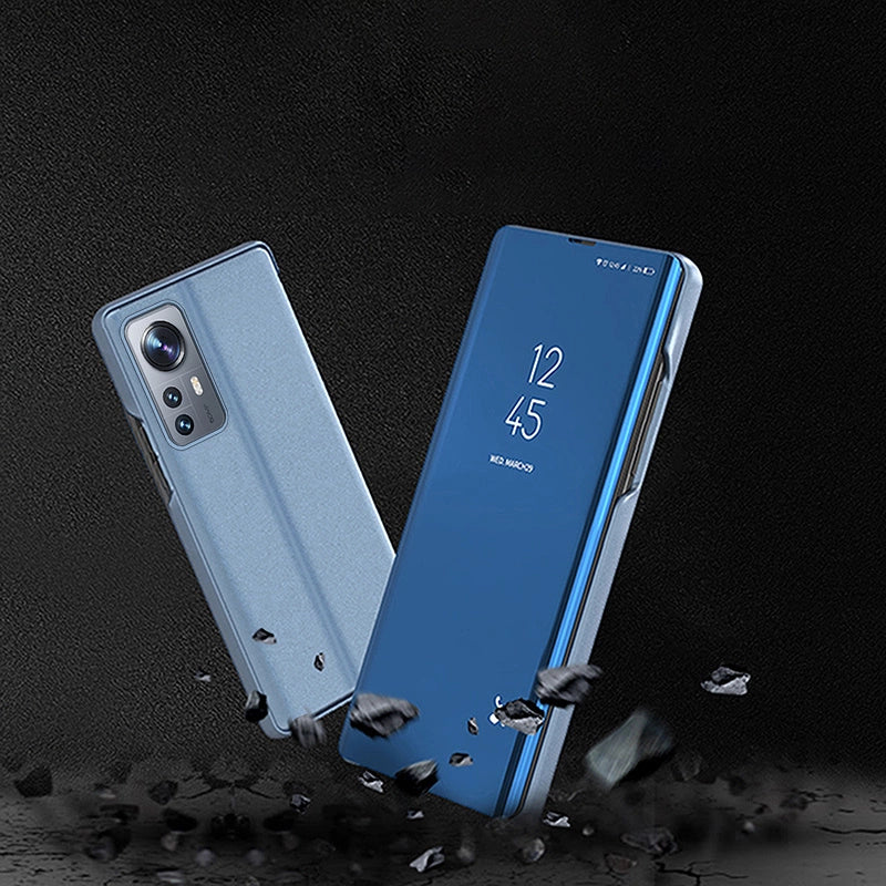 Clear View Case etui Xiaomi 12 Lite pokrowiec z klapką czarne – zdjęcie 9