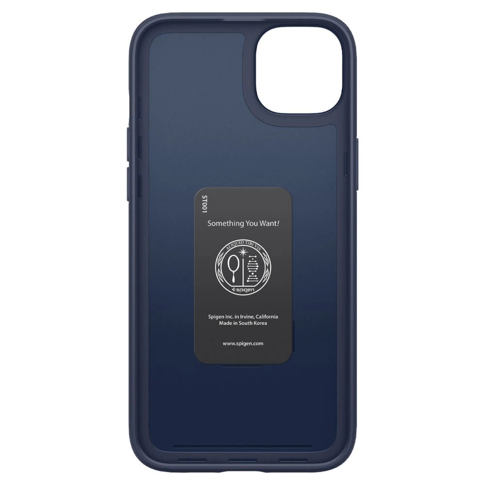 Etui Spigen Thin Fit na iPhone 14 Plus - niebieskie – zdjęcie 9