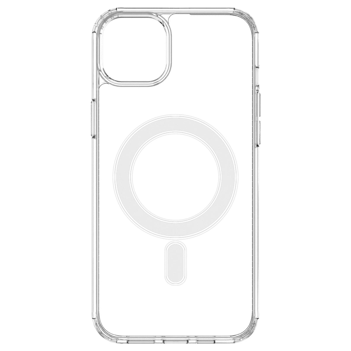 Etui magnetyczne do iPhone 14 Plus ze srebrnym ringiem - przezroczyste – zdjęcie 10