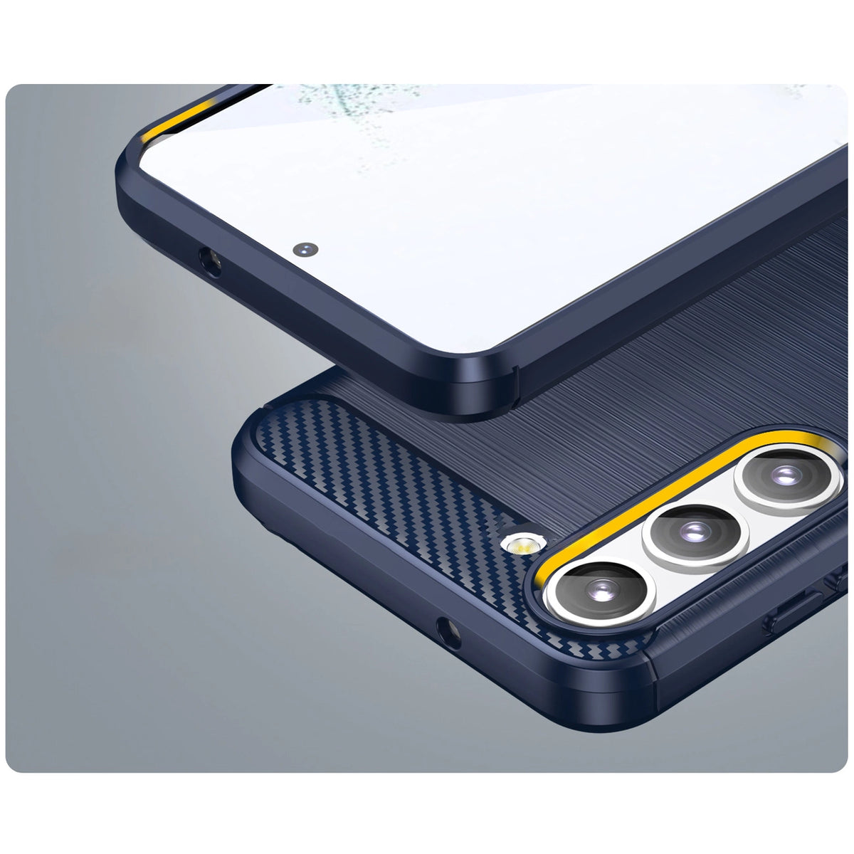 Carbon Case etui Samsung Galaxy S23+ elastyczny silikonowy karbonowy – zdjęcie 8