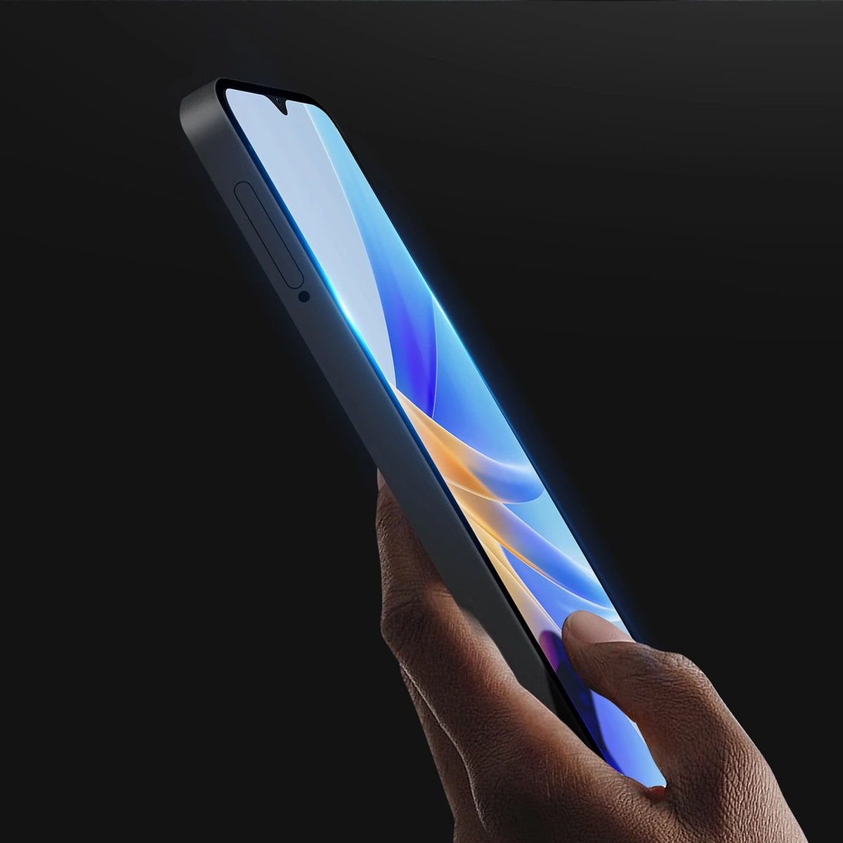 Dux Ducis 9D Tempered Glass szkło hartowane Oppo A17 9H z czarną ramką – zdjęcie 7