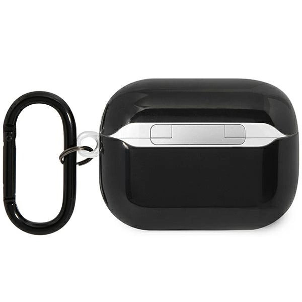 Etui BMW Tricolor Stripes na AirPods Pro 2 gen - czarne – zdjęcie 2