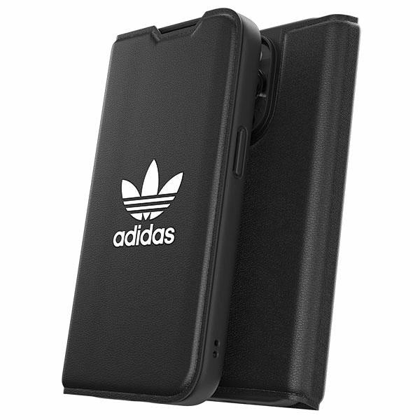 Etui Adidas OR Booklet Case BASIC na iPhone 14 Pro - czarno-białe – zdjęcie 9