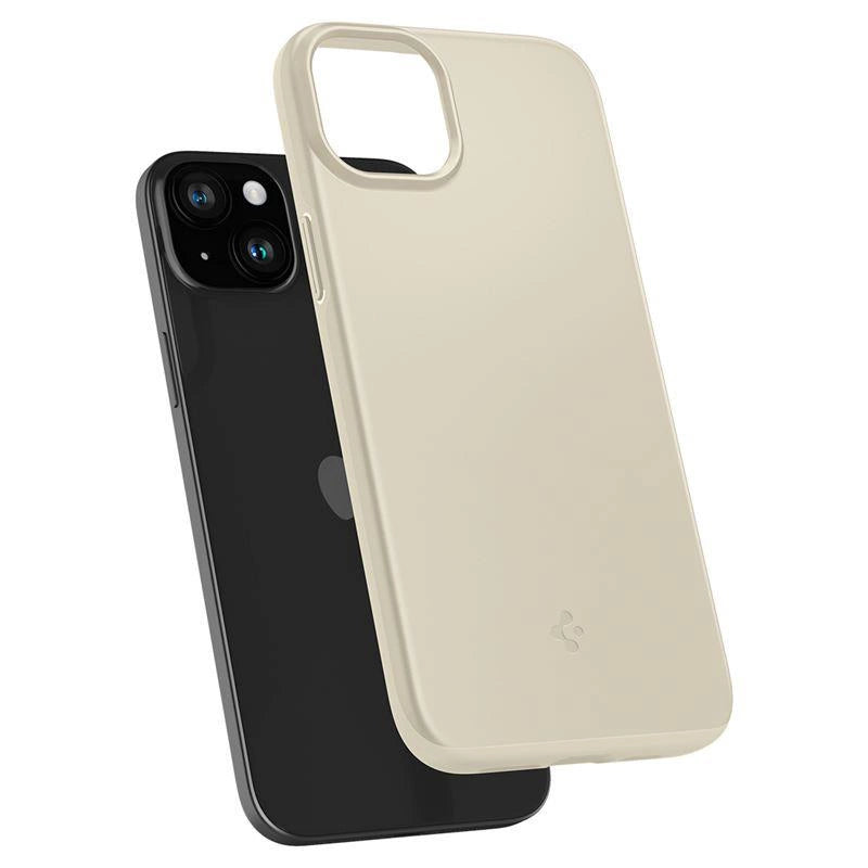 Etui Spigen Thin Fit na iPhone 15 Plus - beżowe – zdjęcie 16