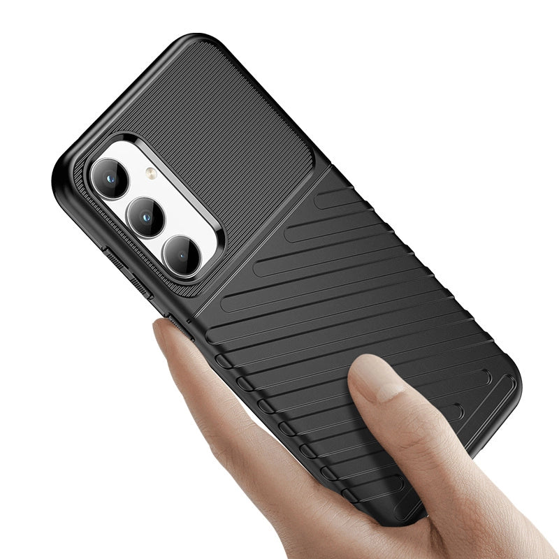 Etui pancerne Thunder Case do Samsung Galaxy A35 - czarne – zdjęcie 5