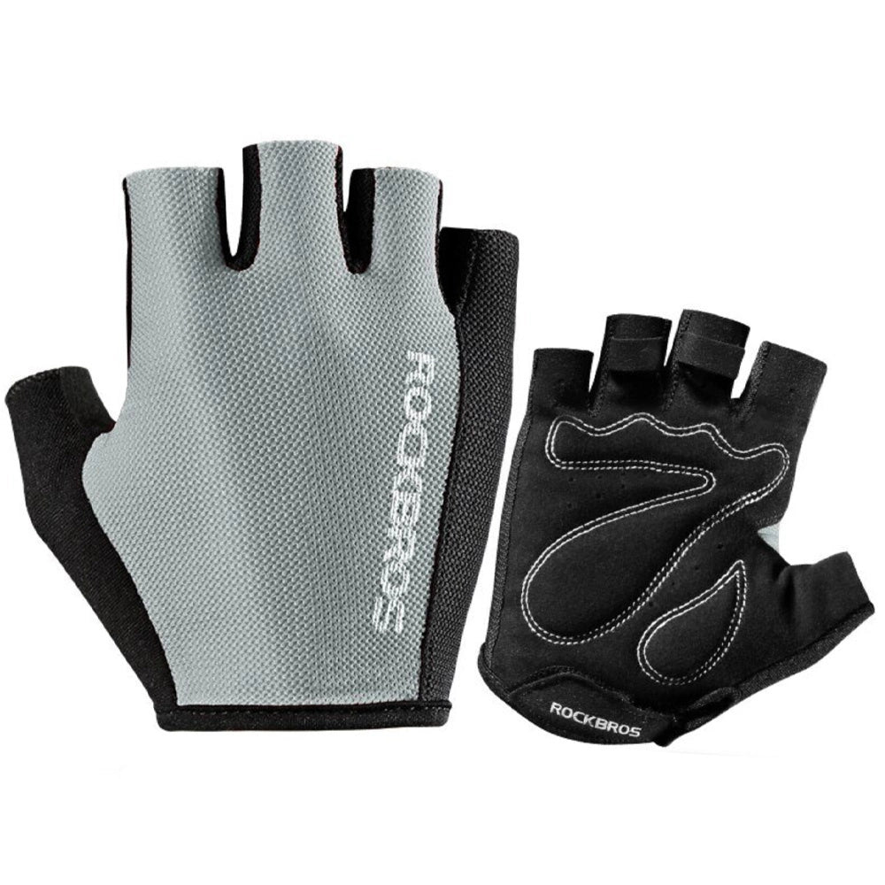 Rękawiczki rowerowe Rockbros S099GR rozmiar M - szare