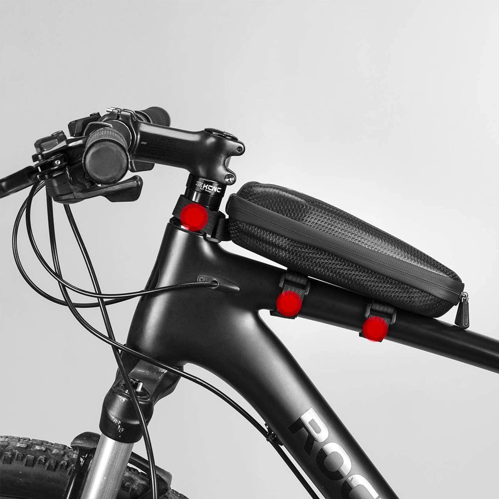 Torba rowerowa Rockbros B60 wodoszczelna na ramę - czarna – zdjęcie 7
