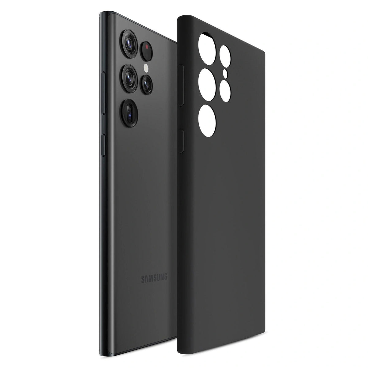 Etui 3mk Silicone Case na Samsung Galaxy S24 Ultra - czarne – zdjęcie 15