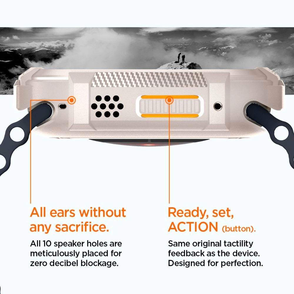 Etui Spigen Rugged Armor na Apple Watch Ultra 1 / 2 (49 mm) - beżowe – zdjęcie 16