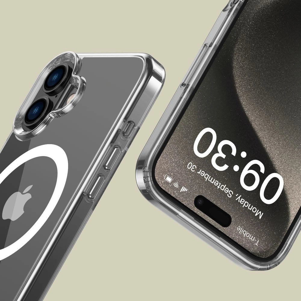 Etui Tech-Protect Flexair Hybrid MagSafe na iPhone 16 Plus - przezroczyste
