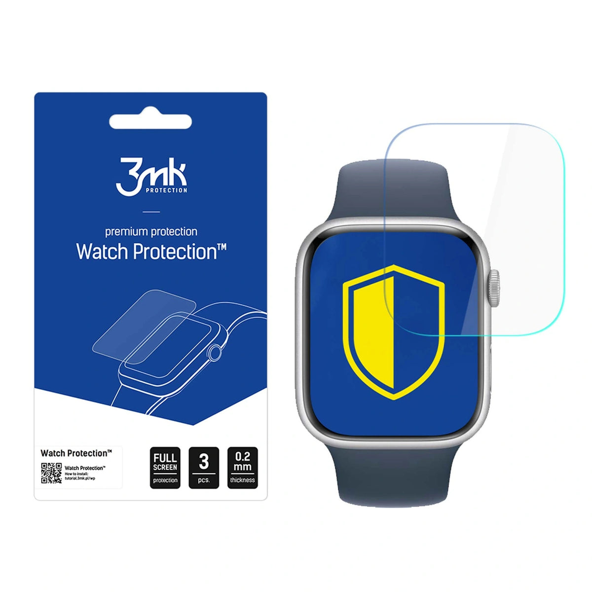 Folia ochronna 3mk Watch Protection ARC na Apple Watch 10 42 mm