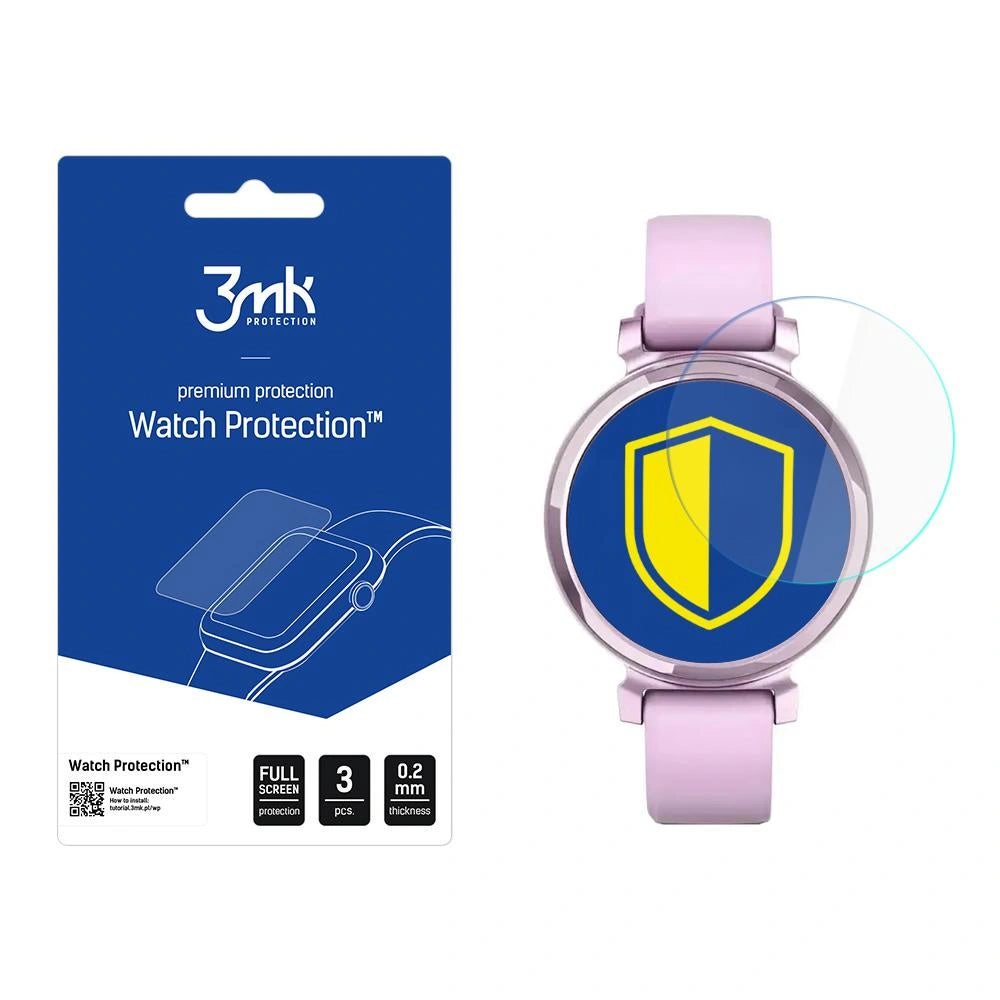 Folia ochronna na ekran smatrwatcha 3mk Watch Protection ARC na Garmin Lily