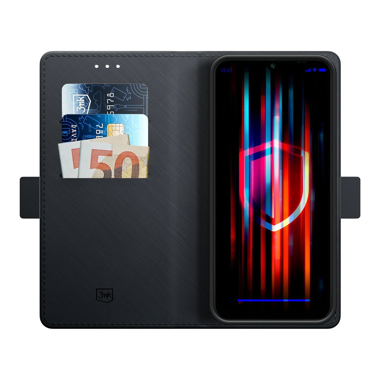 Etui 3mk Wallet Case na Samsung Galaxy A16 - czarne – zdjęcie 13