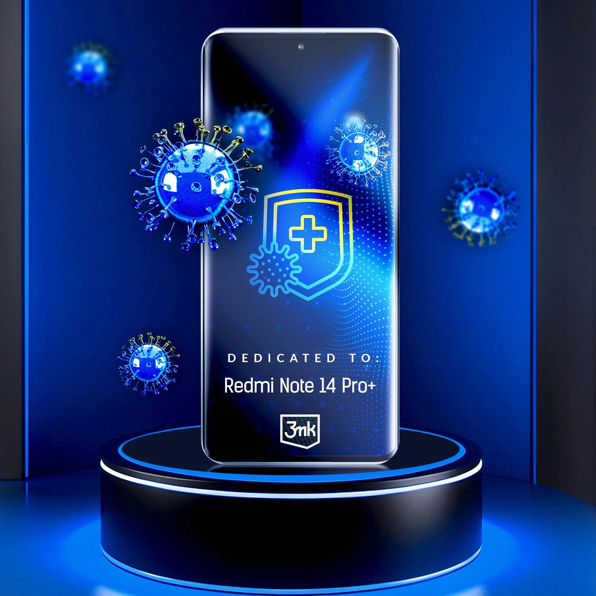 Folia ochronna 3mk SilverProtection+ na Xiaomi Redmi Note 14 Pro+ – zdjęcie 6