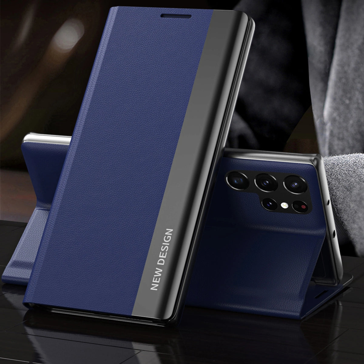 Sleep Case Pro etui do Samsung Galaxy S25 Ultra z klapką i podstawką – zdjęcie 2