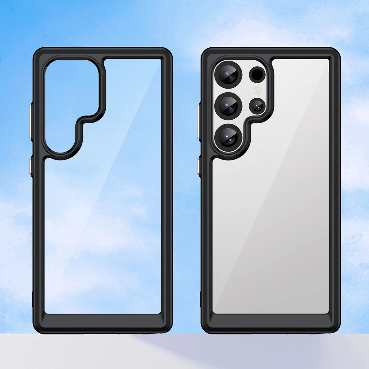 Etui silikonowe Outer Space Case z do Samsung Galaxy S25 Ultra - czarne – zdjęcie 7