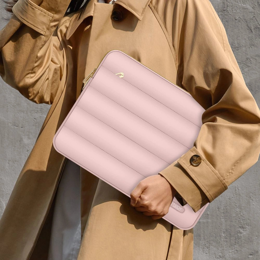 Torba na laptopa 13-14 Tech-Protect Puffy - różowa – zdjęcie 8