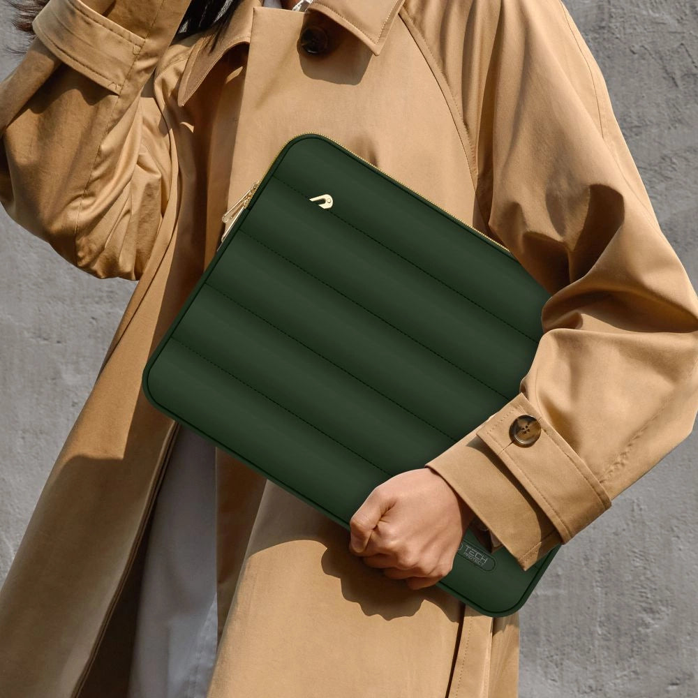 Torba na laptopa 15-16 Tech-Protect Puffy - oliwkowe – zdjęcie 8