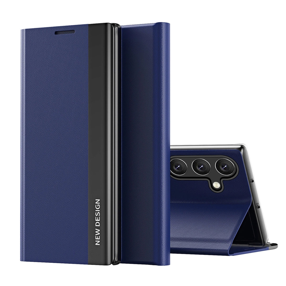 Etui Sleep Case Pro pokrowiec z klapką na Samsung Galaxy A56 - niebieskie