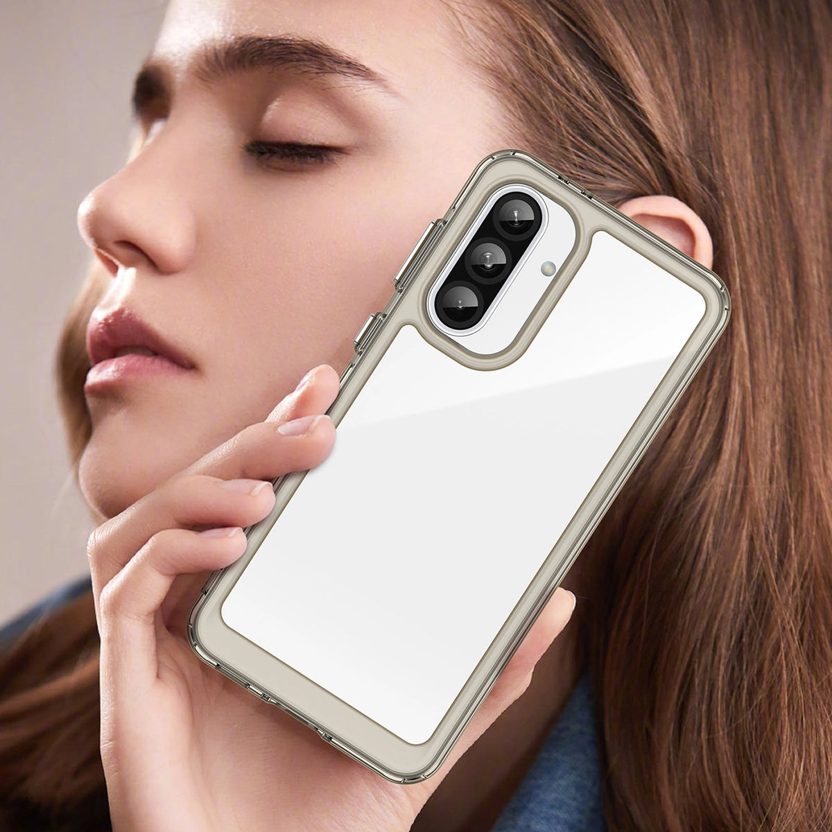 Etui Outer Space Case do Samsung Galaxy A56 pokrowiec z elastyczną ramką – zdjęcie 8