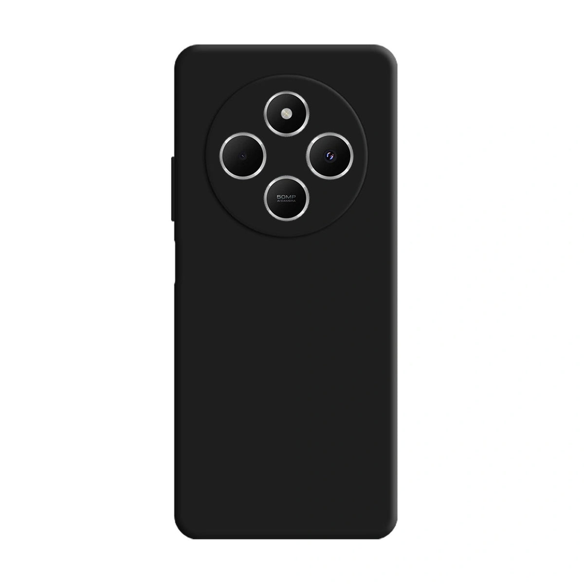 Etui 3mk Silicone Case na Xiaomi Redmi 14C / Xiaomi Redmi A4 5G - czarne – zdjęcie 2