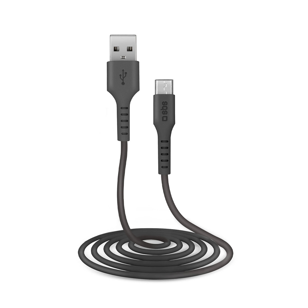 Kabel SBS TECABLEMICRO2K USB-A - Micro-USB 2 m - czarny