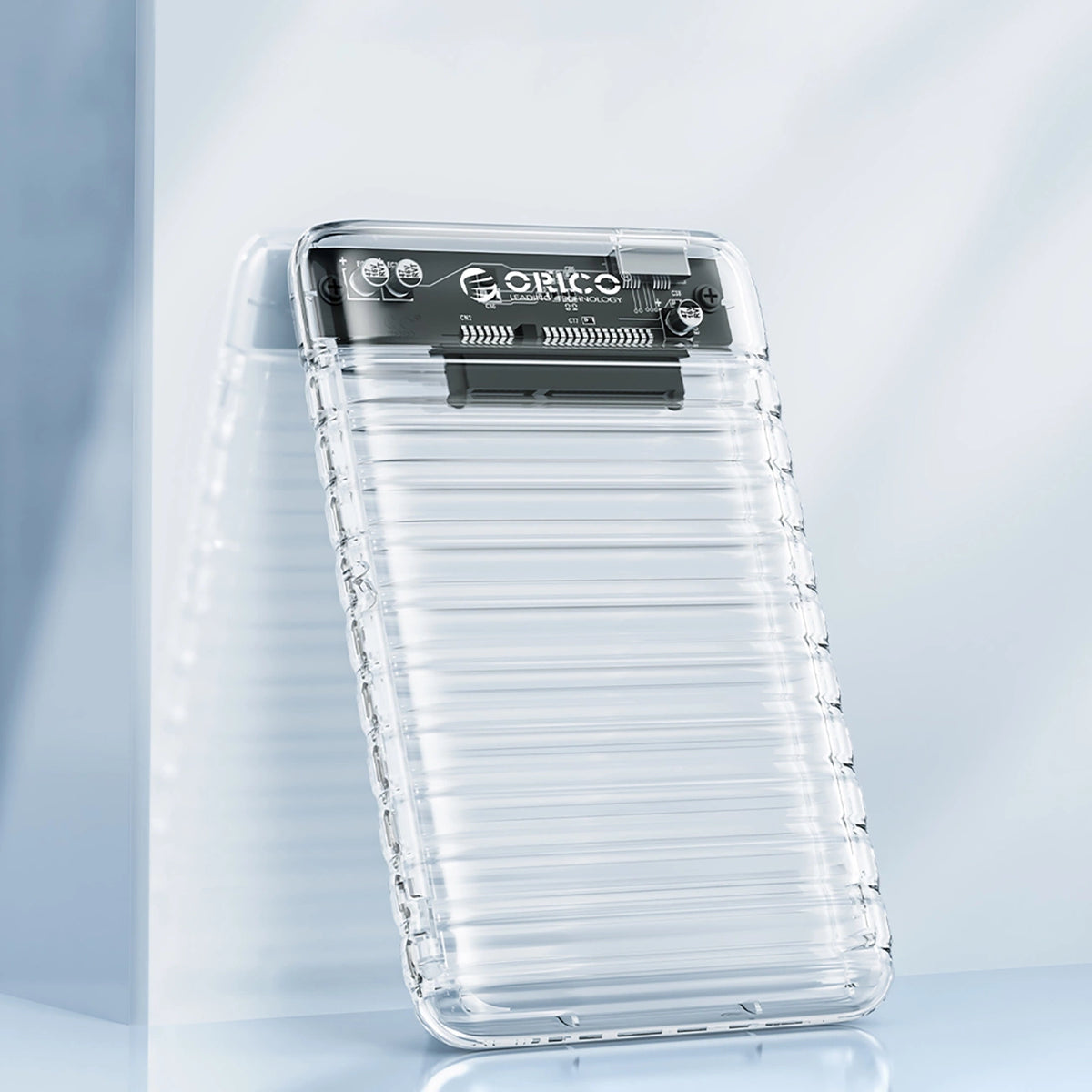 Kieszeń dyskowa Orico 2139U3-V1 2,5" HDD/SSD USB Micro-B - przezroczysta – zdjęcie 4