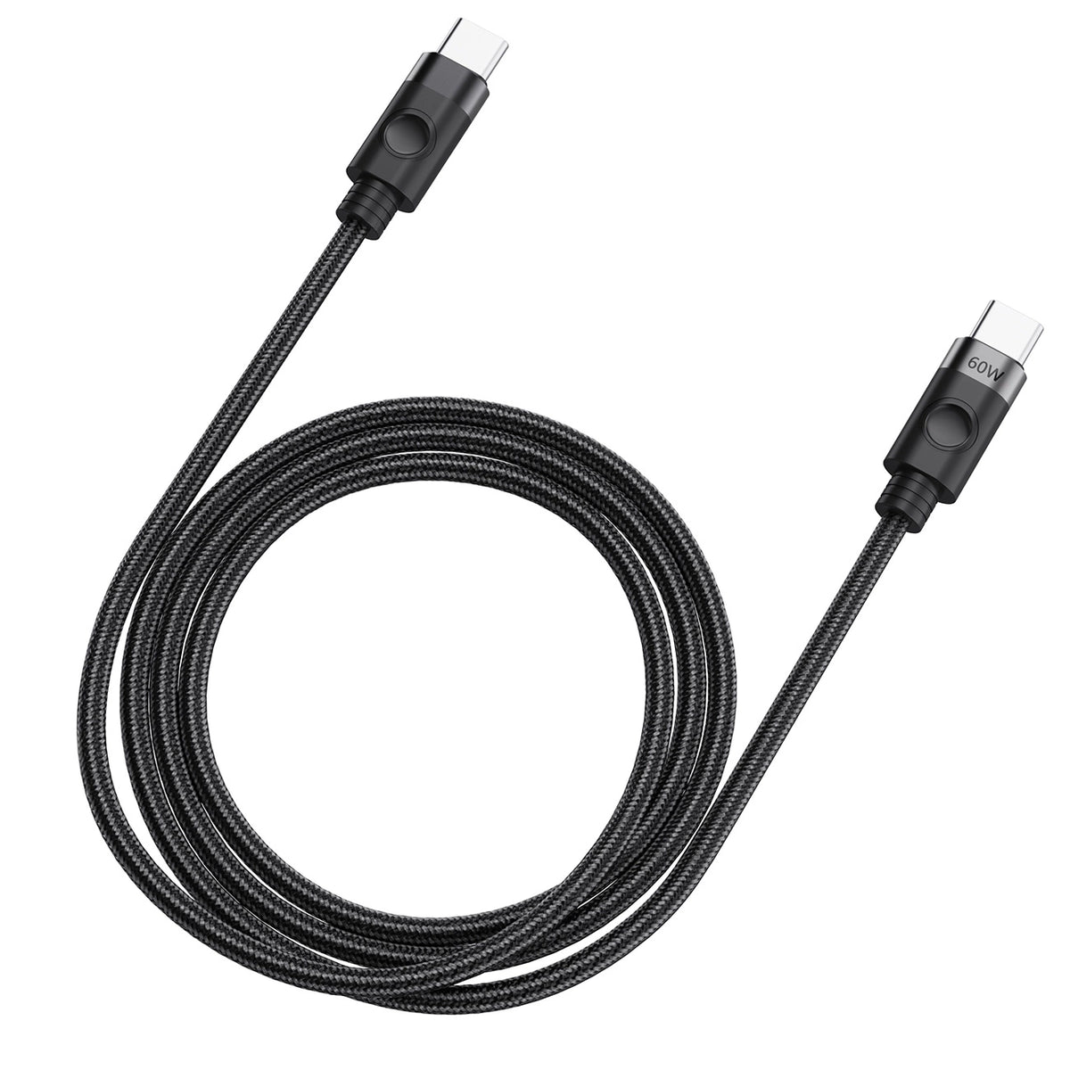Kabel Orico CDX 60W 3A Power Delivery USB-C - USB-C 1m - czarny – zdjęcie 3