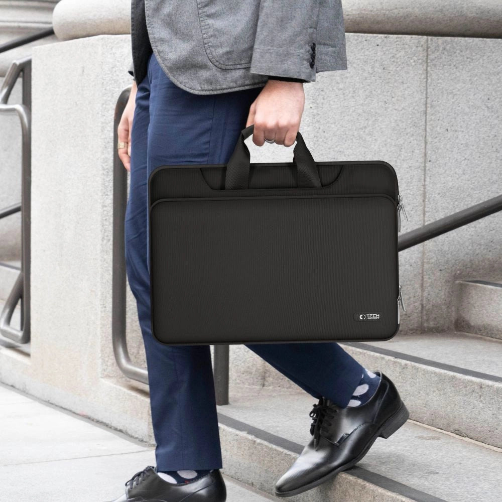 Torba na laptopa 15-16 Tech-Protect Pocket - czarna – zdjęcie 10