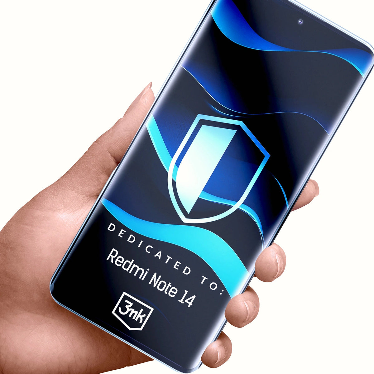 Szkło hybrydowe 3mk FlexibleGlass na Xiaomi Redmi Note 14 4G – zdjęcie 6