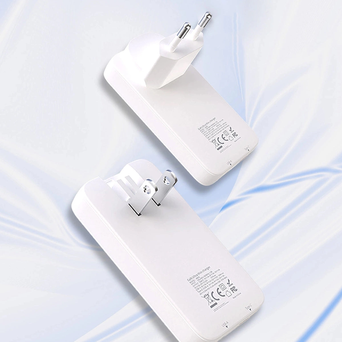 Ładowarka sieciowa podróżna GaN Dudao A65Q 65W USB-A / USB-C PD - biała – zdjęcie 8