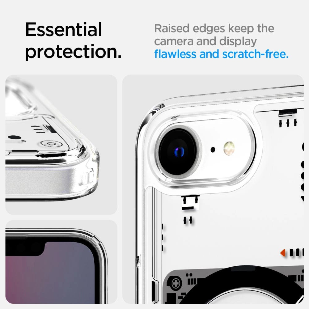 Etui Spigen Ultra Hybrid na iPhone 16e / 17e Neo One - przezroczyste