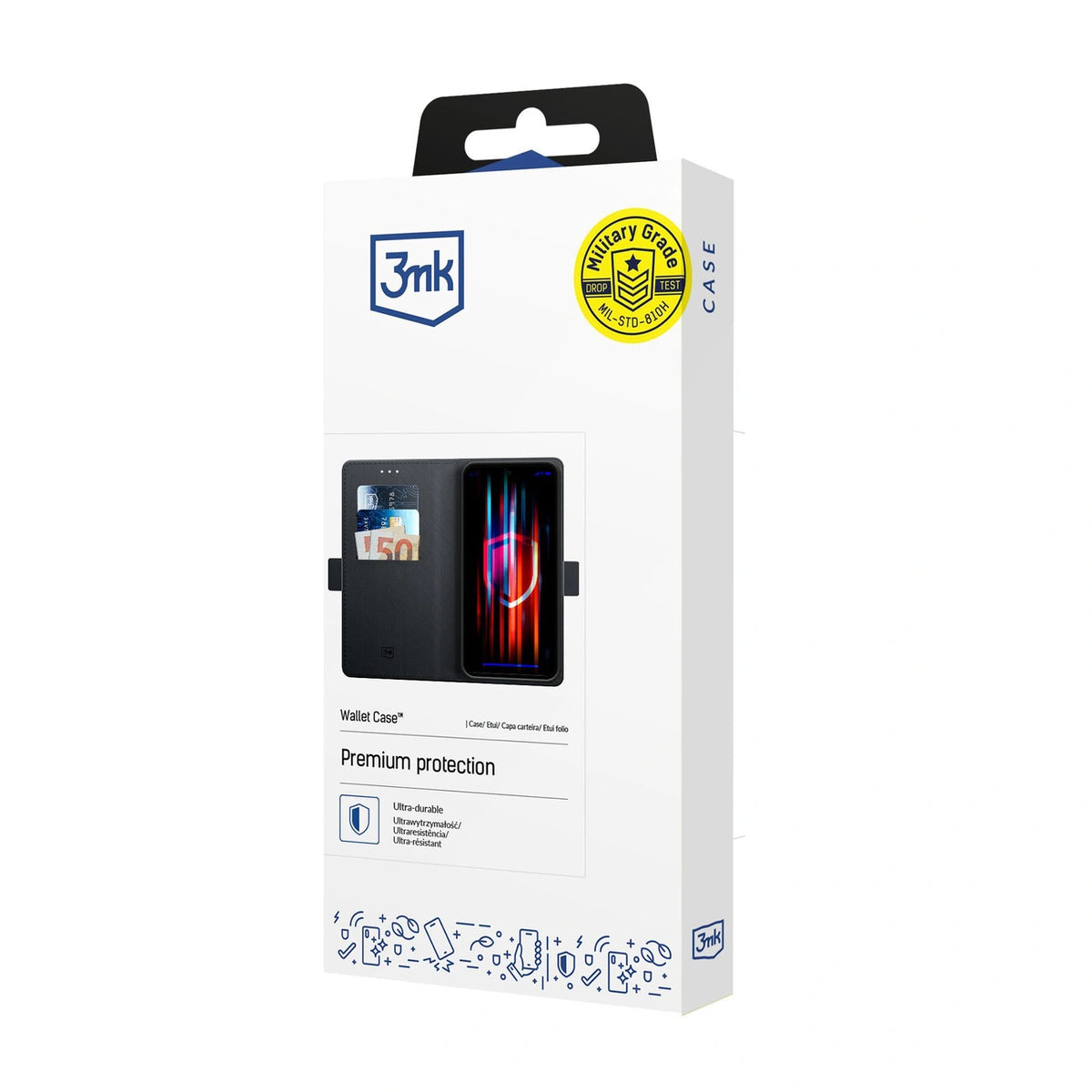 Etui 3mk Wallet Case na Samsung Galaxy A26 5G - czarne – zdjęcie 13