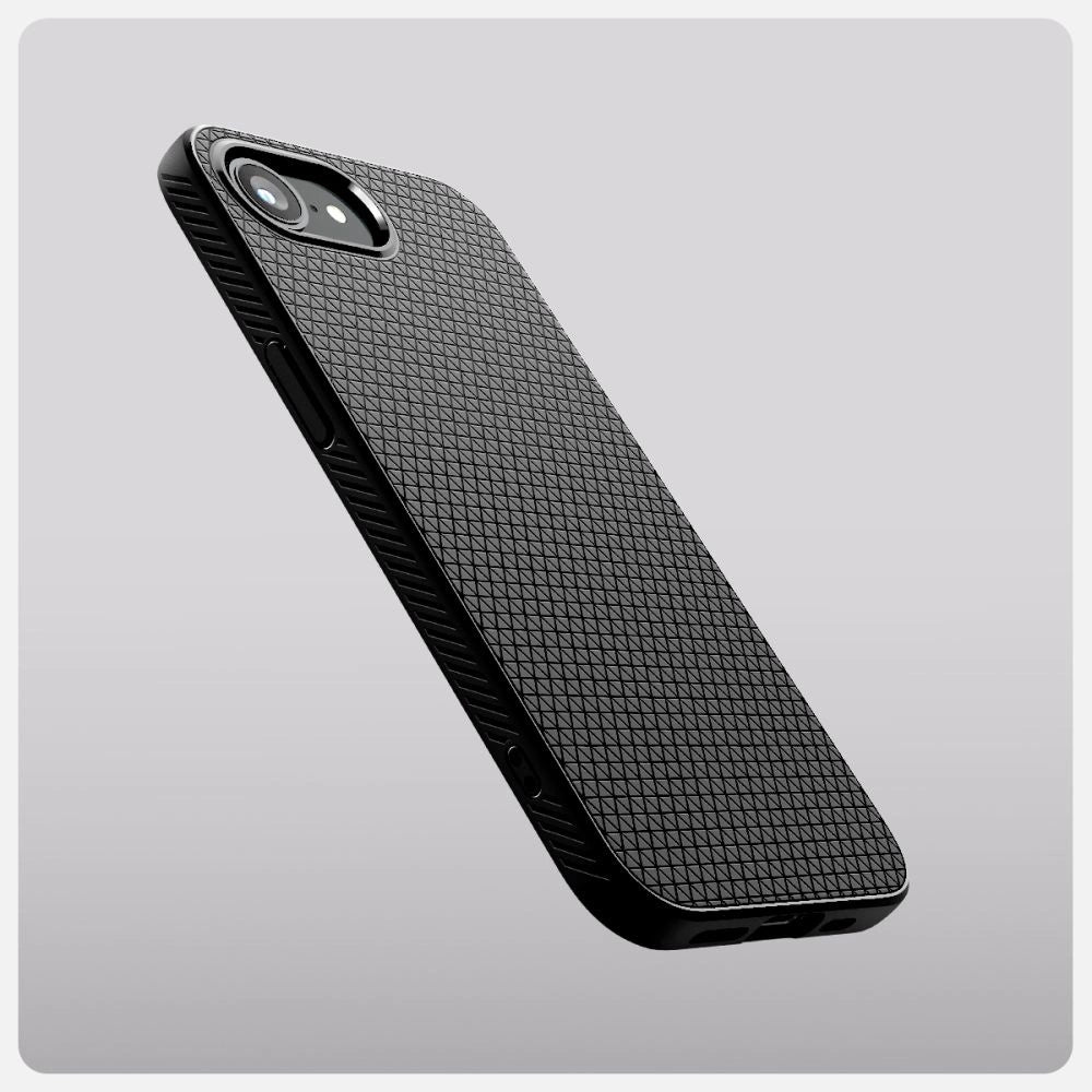 Etui Spigen Liquid Air na iPhone 16e / 17e - czarny mat – zdjęcie 16