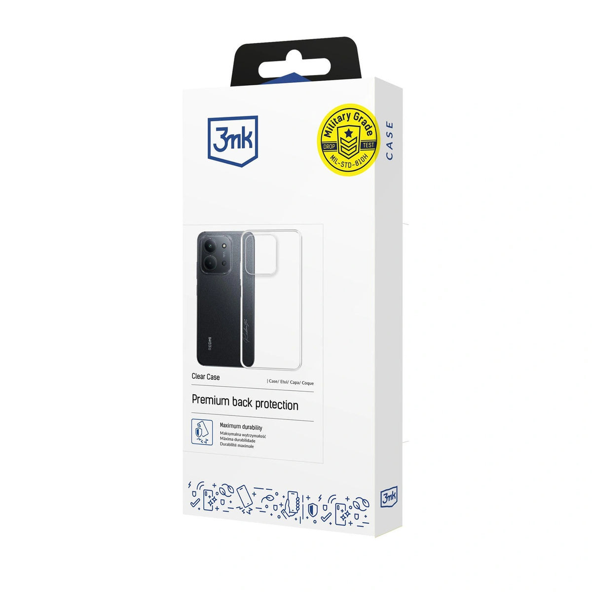 Etui 3mk Clear Case na Xiaomi Redmi 15C - przezroczyste – zdjęcie 2