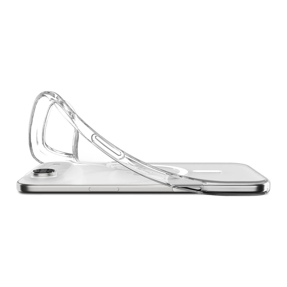 Etui Spigen Liquid Crystal MagSafe na iPhone 17 Air - przezroczysto-białe – zdjęcie 6