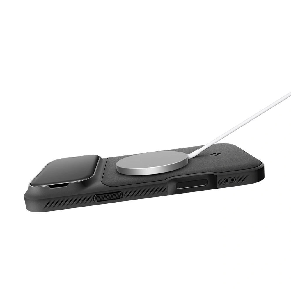 Etui Spigen Optik Armor MagSafe na iPhone 17 Pro Max - czarne – zdjęcie 12