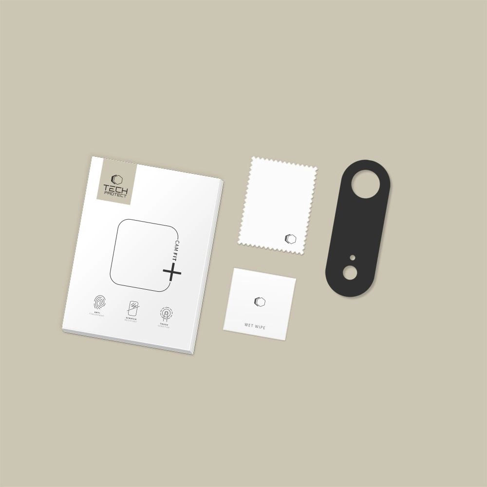 Osłona apartu Tech-Protect Camalloy Fit+ na iPhone 17 Air - czarna – zdjęcie 2