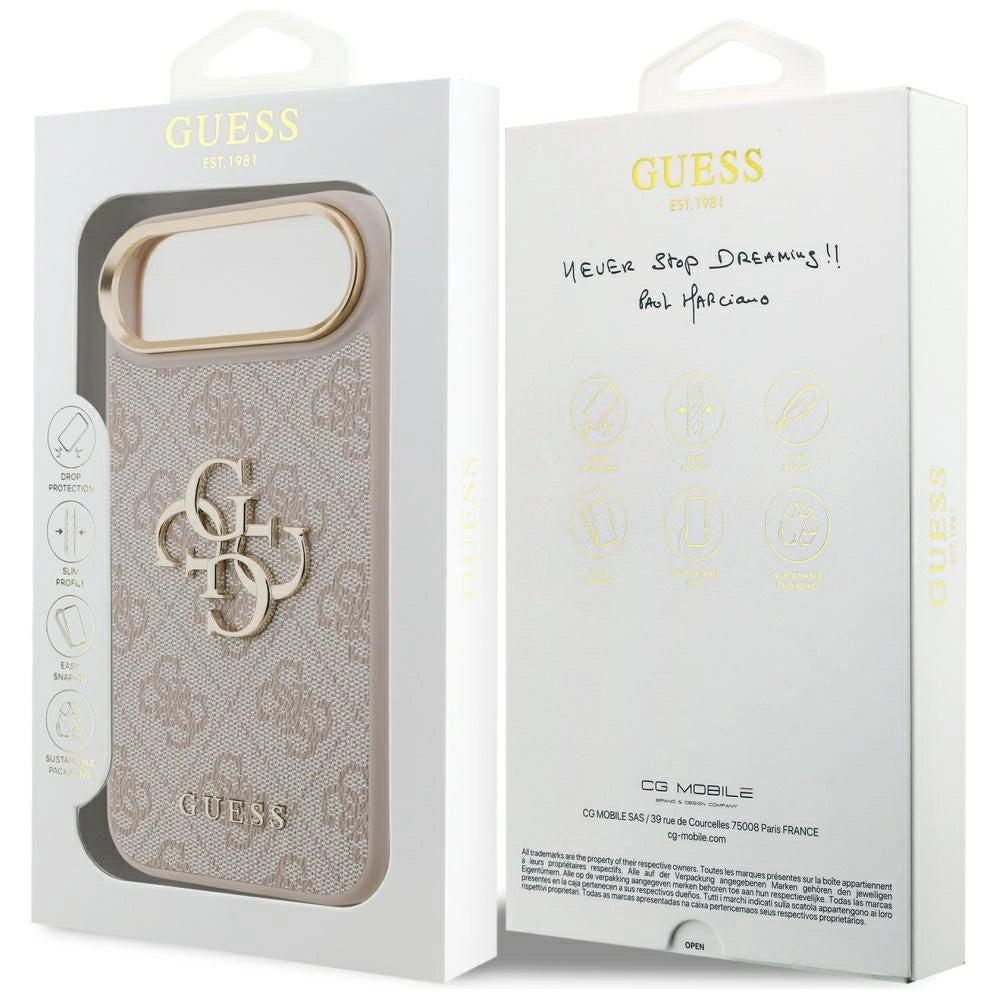 Etui Guess 4G Big 4G Classic Logo na iPhone Air - różowo-złote – zdjęcie 8