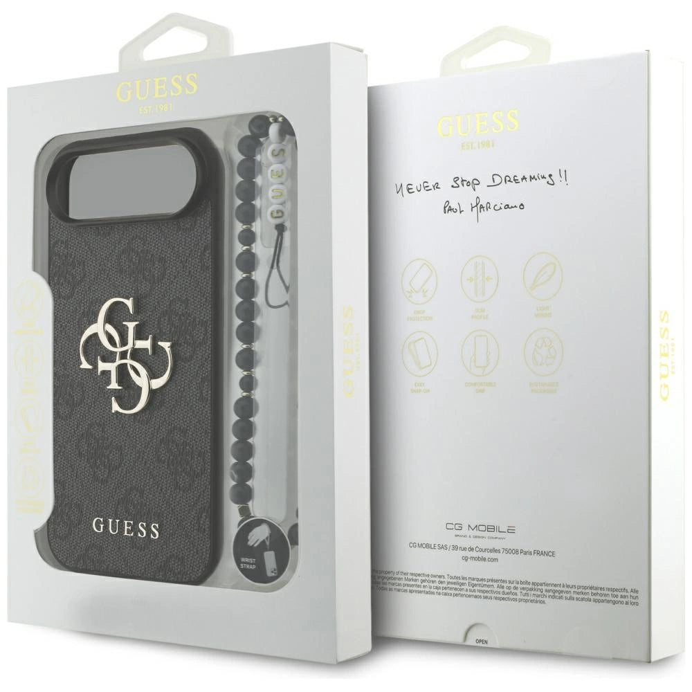 Etui Guess 4G Strap 4G Classic Logo na iPhone Air - czarne – zdjęcie 8