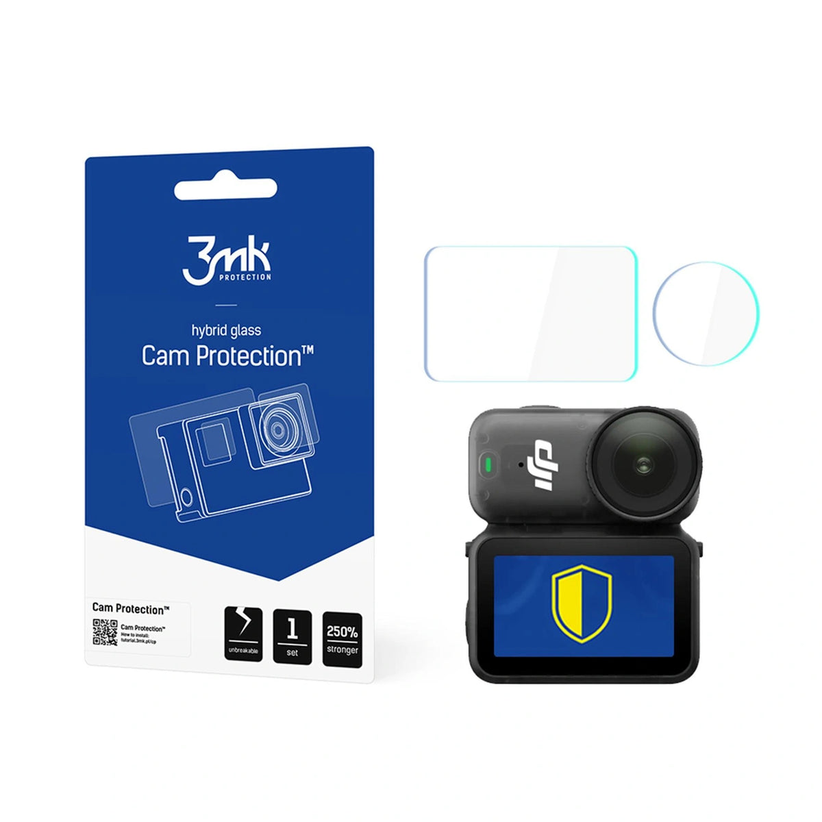 Szkło ochronne 3mk Cam Protection na DJI Osmo Nano