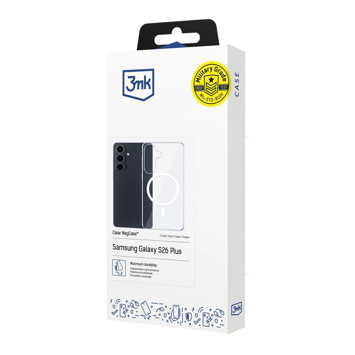 Etui 3mk Clear MagCase na Samsung Galaxy S26+ - przezroczyste – zdjęcie 8