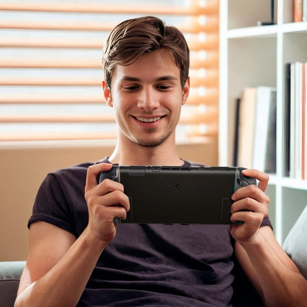 Etui Spigen Nano Pop na Nintendo Switch 2 - czarne – zdjęcie 11