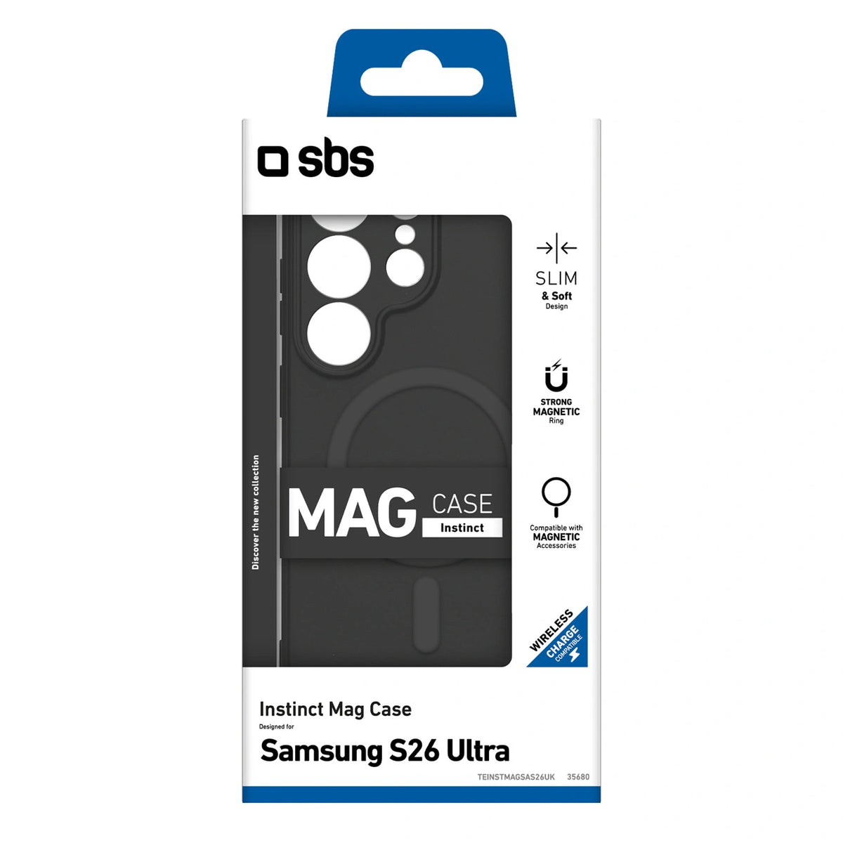 Etui SBS Instinct Mag na Samsung Galaxy S26 Ultra kompatybilne z MagSafe – zdjęcie 2