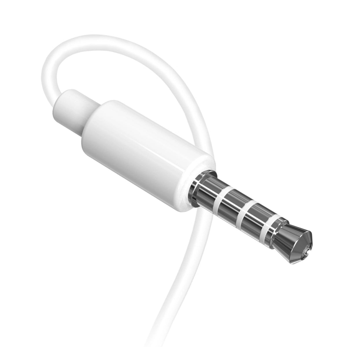 Słuchawki douszne Dudao X10S przewodowe 3,5mm mini jack 1,15m - białe – zdjęcie 5