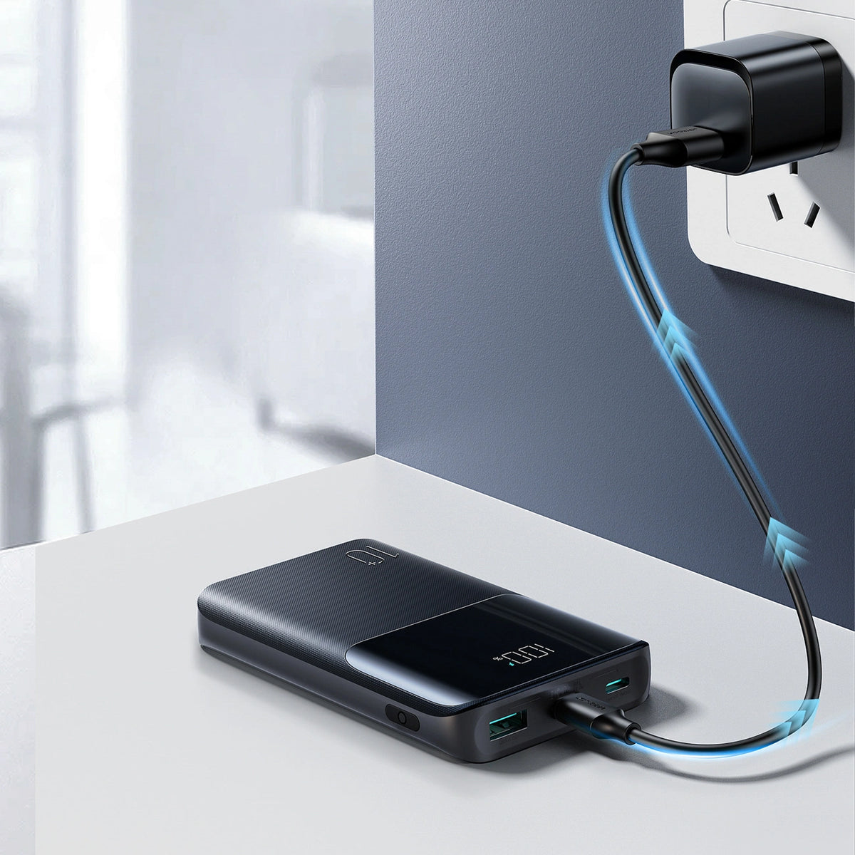 Powerbank Joyroom JR-QP191 Star Series Mini 10000mAh 22,5W z - czarny – zdjęcie 14