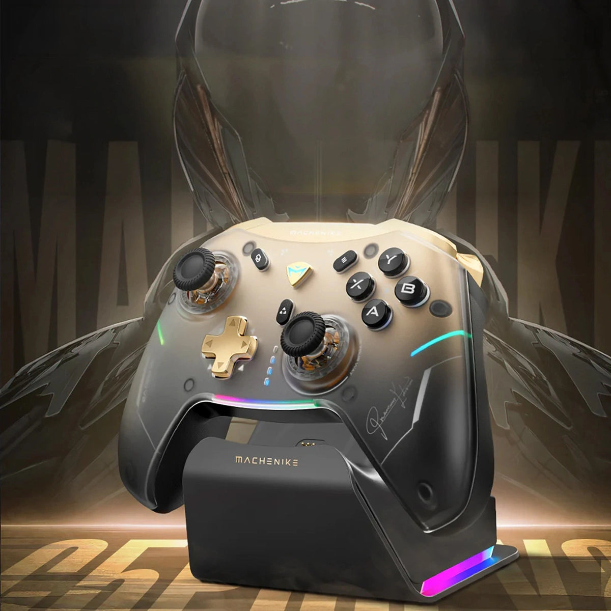 Kontroler do gier Machenike G5Pro Edition bezprzewodowy ze stacją ładującą – zdjęcie 8