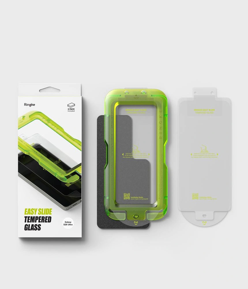 Szkło hartowane Ringke Easy Slide 2-Pack na Samsung Galaxy S26 Ultra – zdjęcie 6