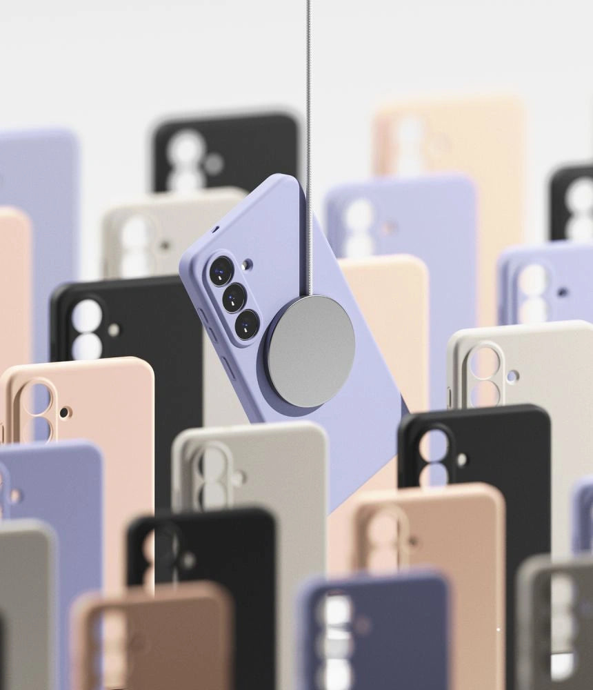 Etui Ringke Silicone MagSafe na Samsung Galaxy S26+ - różowe – zdjęcie 7